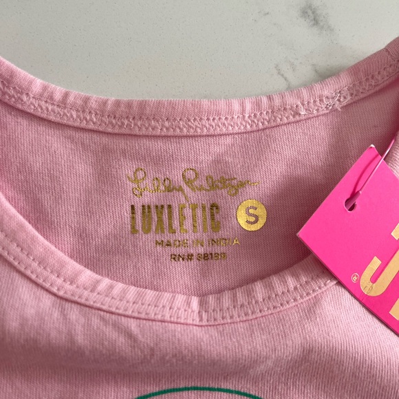 Lilly Pulitzer Luxletic Mini Rally Tee - Picture 4 of 4